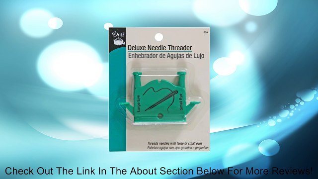 Dritz Deluxe Needle Threader Review