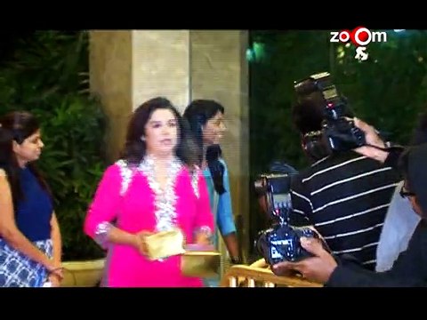 Bollywood stars at Farah Khan’s Birthday bash