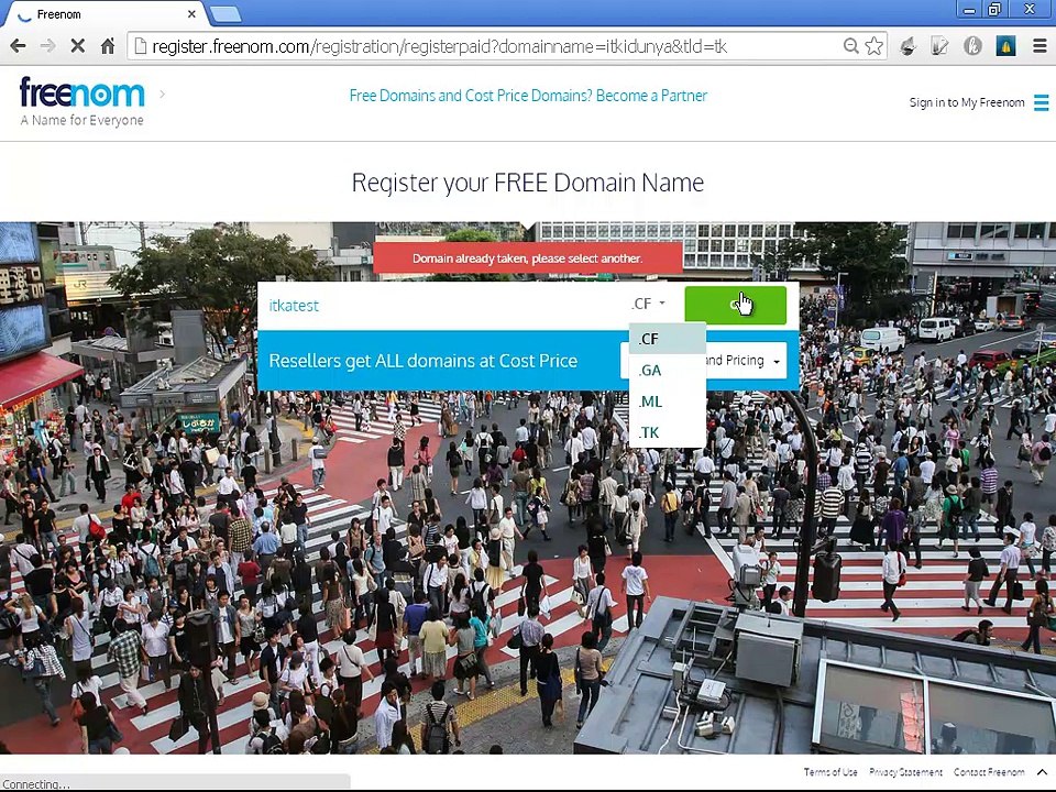 How to Get free domain