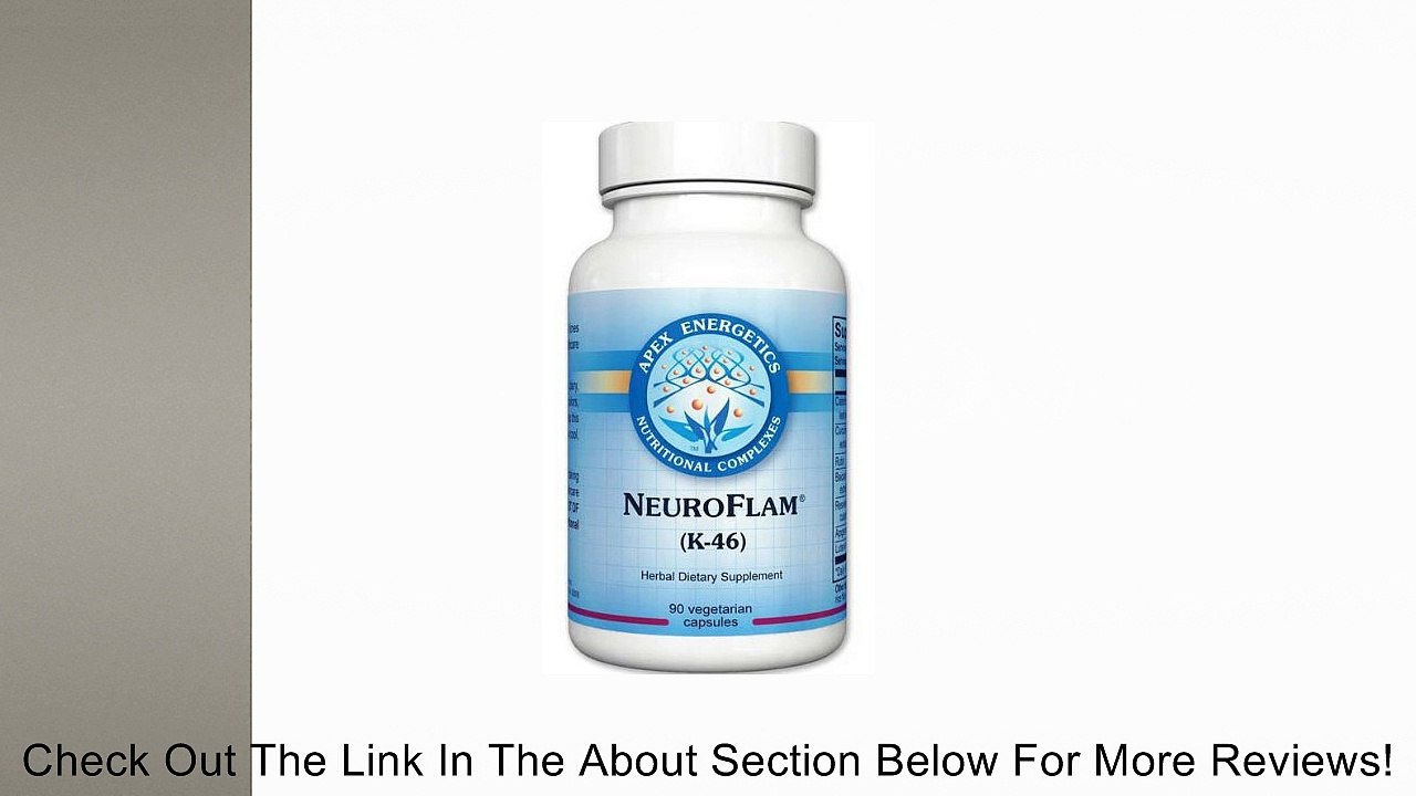Apex Energetics - NeuroFlam (K-46) 90 Capsules Review