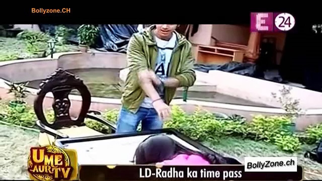 LD-Radha Ki Off Screen Masti!! - Mere Rang Mein Rangnewali - 12th Jan 2015