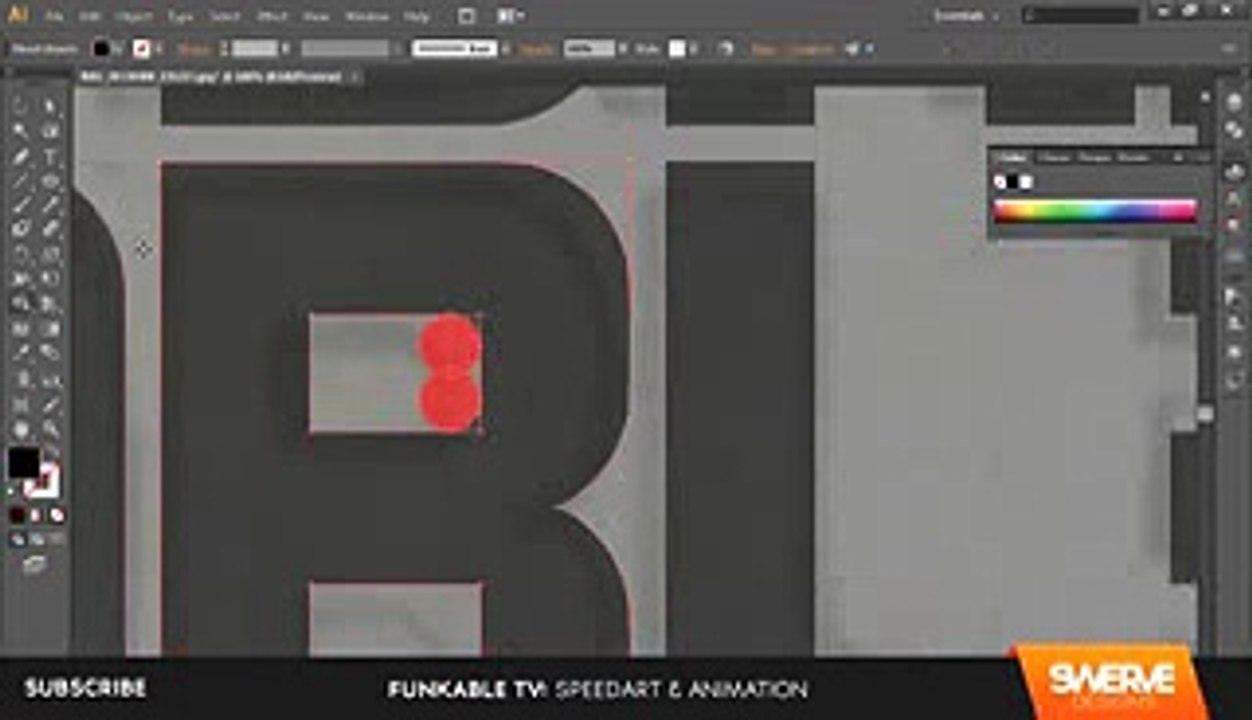 Speedart    Funkable TV  Logo Design & animation