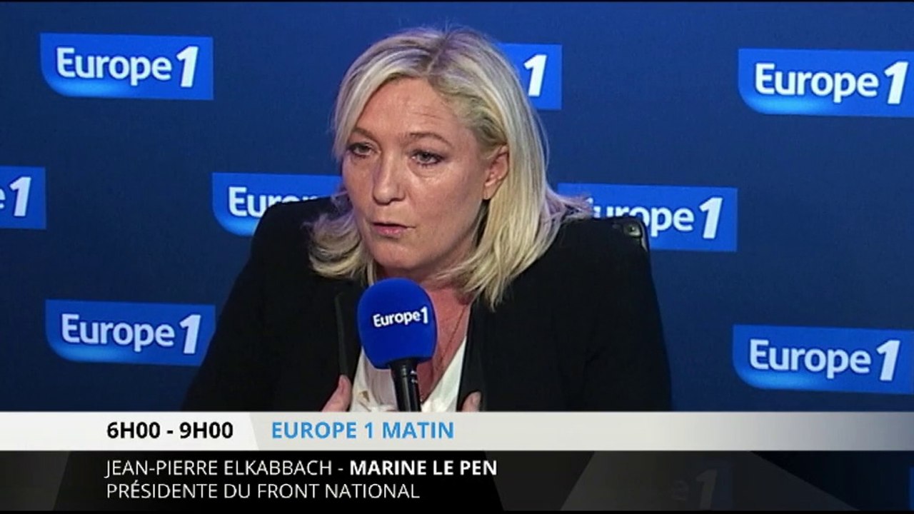 Marine Le Pen : "le fondamentalisme islamiste est le cancer de l'islam"