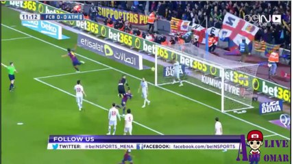 اهداف مباراه برشلونه واتلتكو في الدوري الاسباني 1/3  11/01/2015