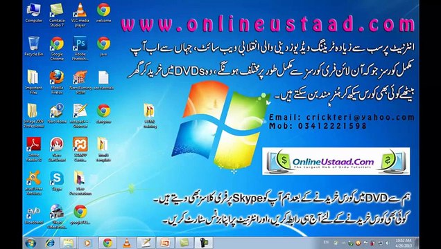HTML Video Tutorials Full Free Course in Urdu & Hindi Part9