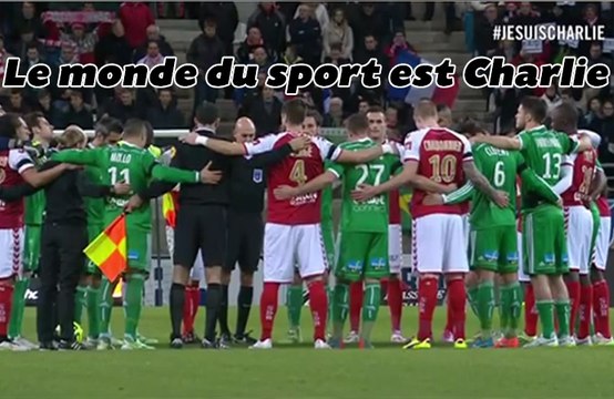 Le monde du sport est Charlie (ZAPPING)