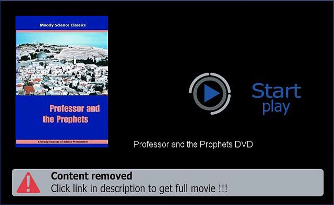 Download Full Movie Professor and the Prophets DVD Free