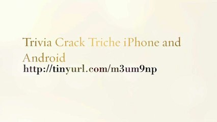 Trivia Crack Triche iPhone and Android 2015