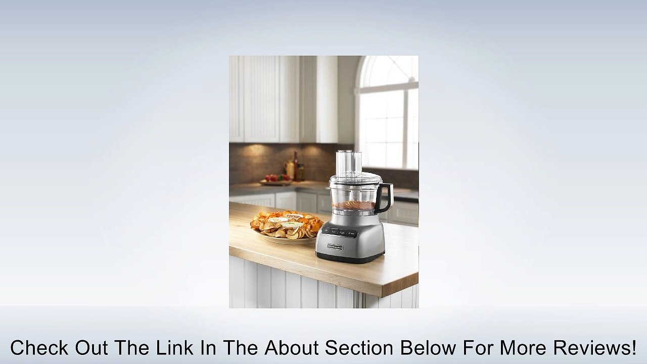 Kitchenaid KFP0711cu 7 Cup Food Processor KFP0711 Beautiful Countour Silver Review