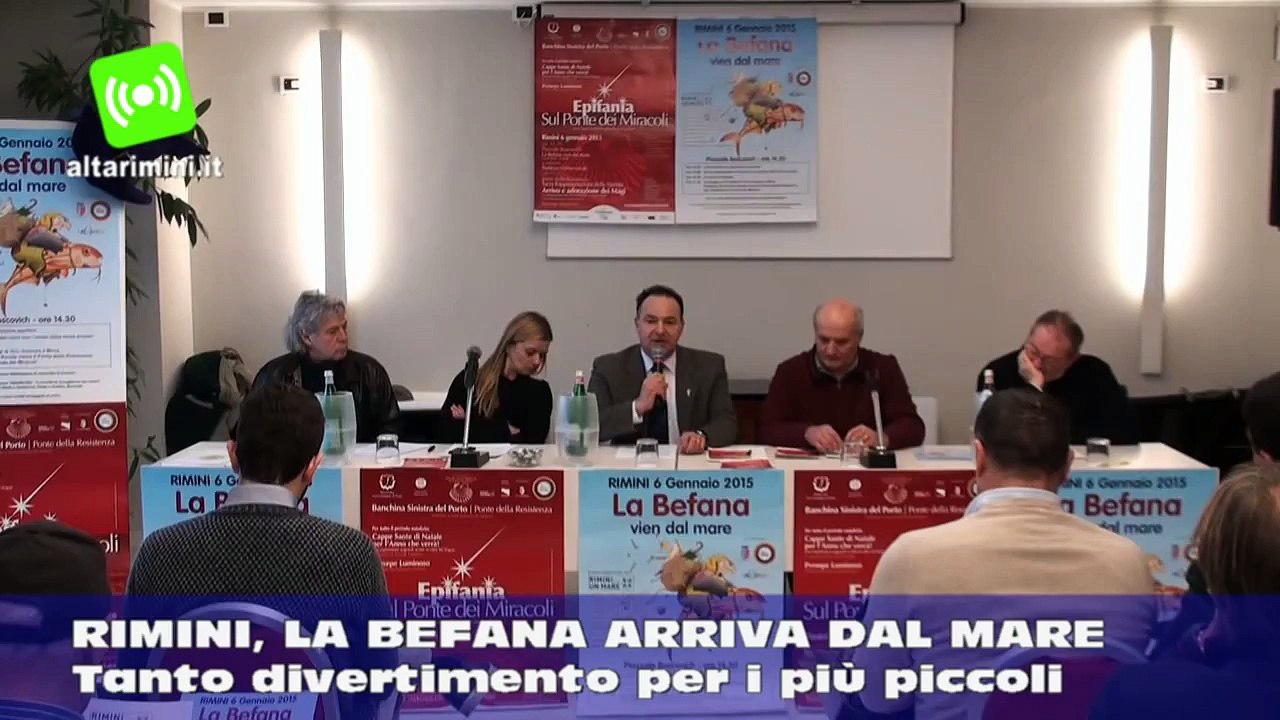 Tutti a Rimini aspettano la Befana dal mare, tanto divertimento per i bambini