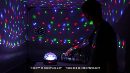 DMX512 RGB LED light ball glass