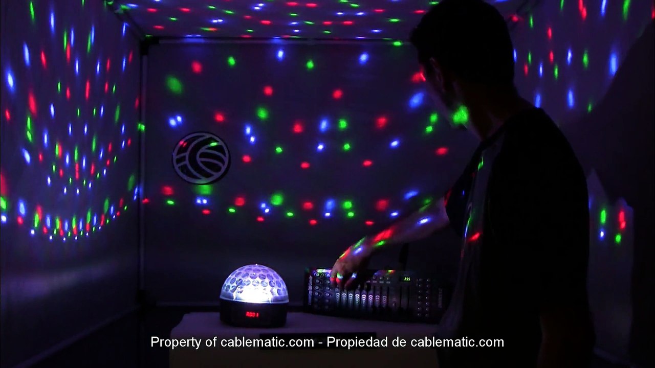 DMX512 RGB LED light ball glass