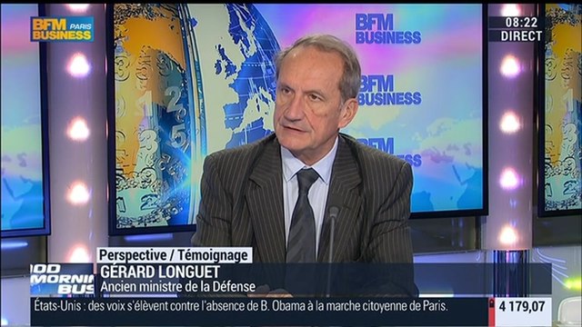 Lutte contre le terrorisme: L'engagement militaire français est un devoir européen : Gérard Longuet - 12/01