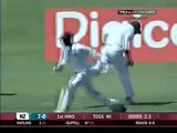 Kemar Roach gets BJ Watling with a NO BALL