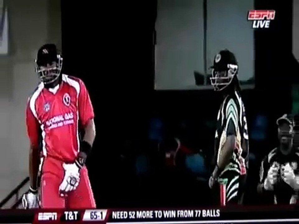 Kieron Pollard, faces a BARAGE of Short Pitch bowling from Ronsford BEATON