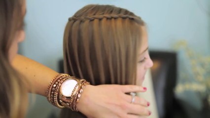 Feather-Waterfall--Ladder-Braid-Combo--Cute-2-in-1-Hairstyles