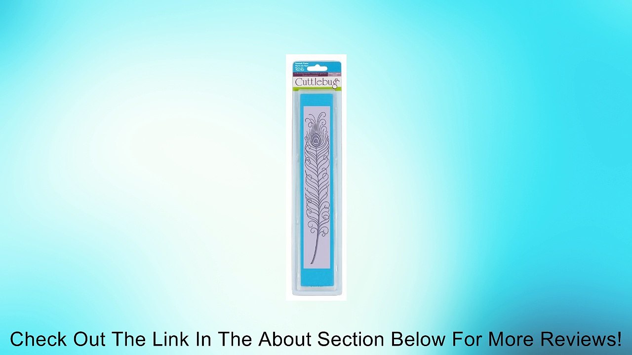Cuttlebug Peacock Plume 12-Inch Border Review