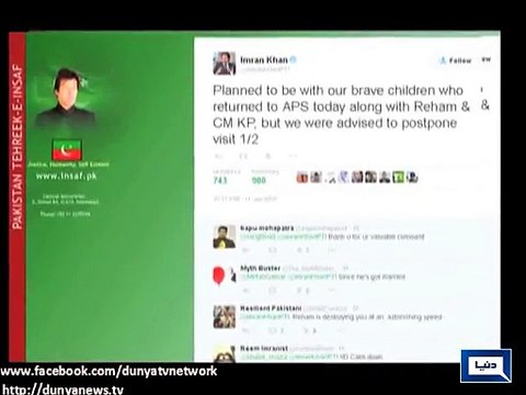 We Will be there with our brave APS childrens this week .imran khan