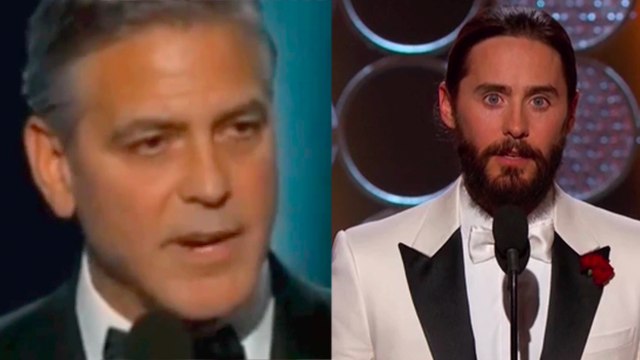 George Clooney et Jared Leto rendent hommage à «Charlie Hebdo»