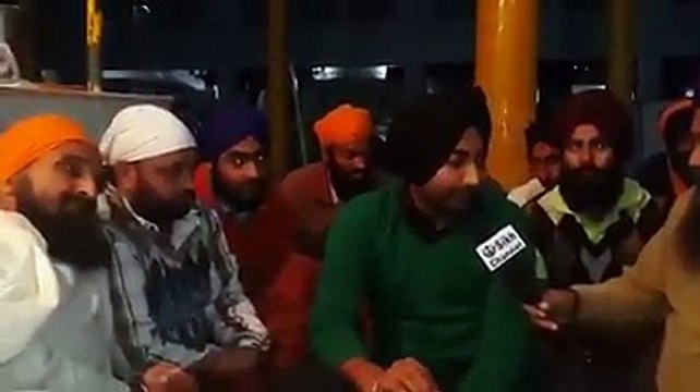 Ranjit Bawa With Bhai Gurbaksh Singh Ji Khalsa Keep Support