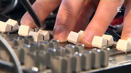 Portrait du compositeur Franck Vigroux et du chef Cyril Attrazic en Lozère