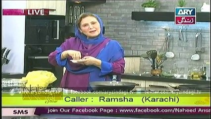 Naheed Ansari Show, 11th January 2015, Prawn Tempura & Chikoo Souffle