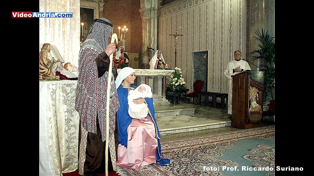 Andria e il singolare presepe vivente nel santuario di SS. Salvatore