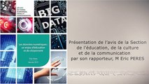Les données numériques : un enjeu d’éducation et de citoyenneté - cese
