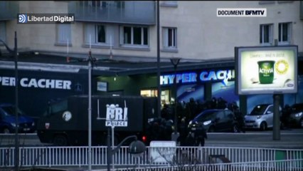 Download Video: La Policía abate a los tres terroristas cercados en Francia