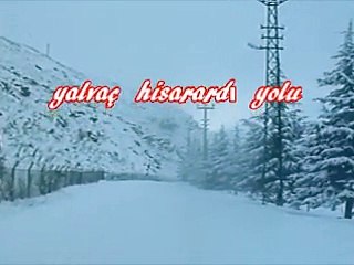 yalvaç  hisarardı  yolu