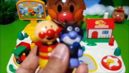 アンパンマン❤アニメ＆おもちゃ ちびっこランドで遊んでみた♪Anpanman Toys