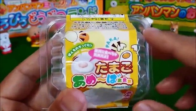 アンパンマン❤アニメ＆おもちゃ びっくらたまご お料理キッチンにピッタリ！Anpanman Toys surprise eggs