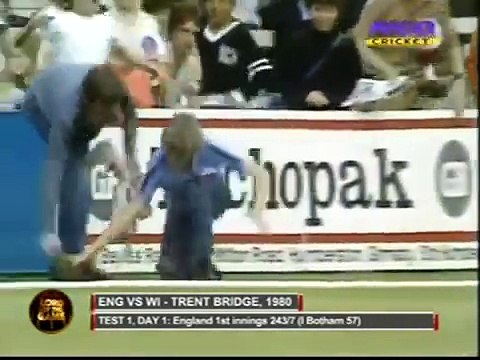 Malcolm Marshall, 1 Wicket, Andy Roberts 2 Wickets