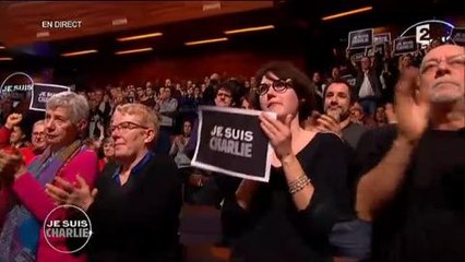 "Je suis Charlie" sur France 2 : grand moment d'émotion en direct