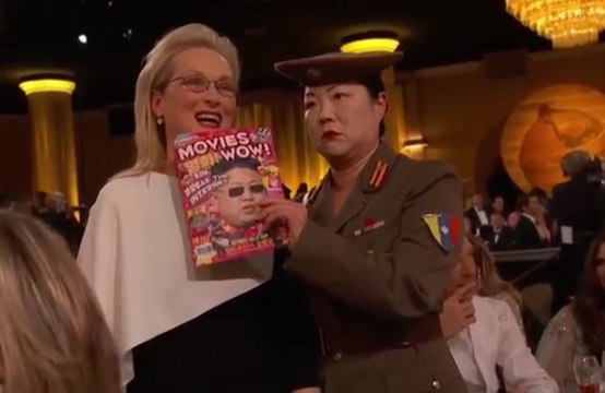 Les Golden Globes se moquent de la Corée du Nord