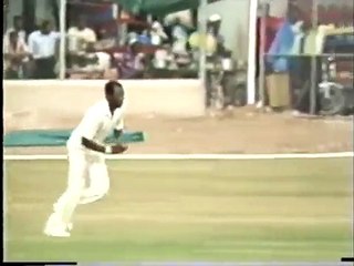 Malcolm Marshall from AROUND THE WICKET, BRUTAL FAST BOWLING