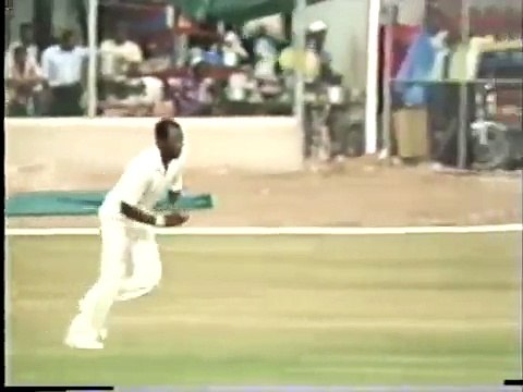 Malcolm Marshall from AROUND THE WICKET, BRUTAL FAST BOWLING