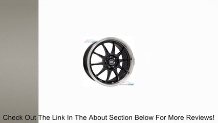 17x7 Enkei J10 (Matte Black w/ Machined Lip) Wheels/Rims 4x100/108 (409-770-11BK) Review