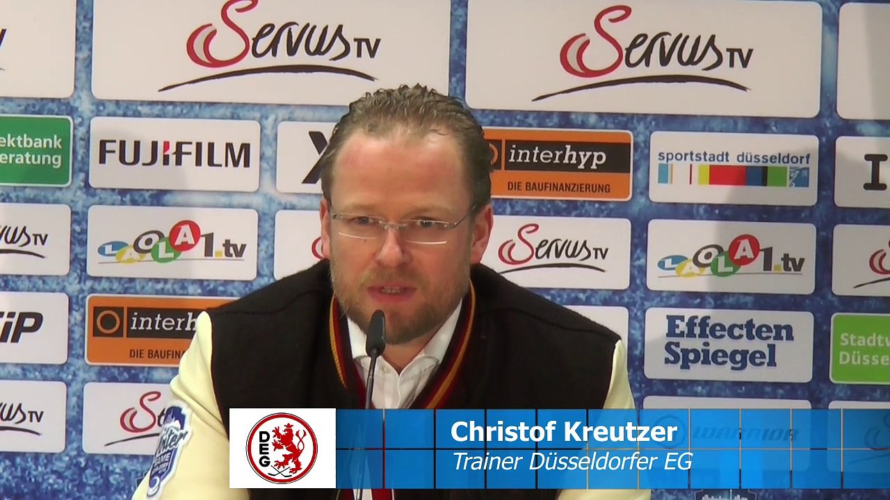 Wintergame: DEG Coach Kreutzer mit gefühlt 500 Puls