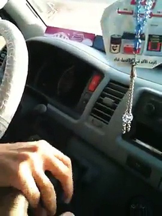 Wadi e Jinn Saudi Arabia- Car Going Automatic