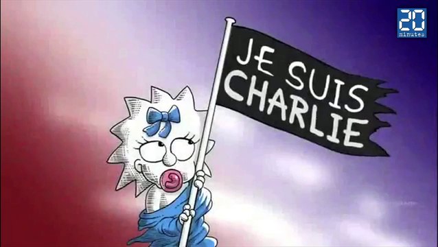 «Charlie Hebdo»: Hommages de Clooney, Les Simpsons, Sting, Johnny