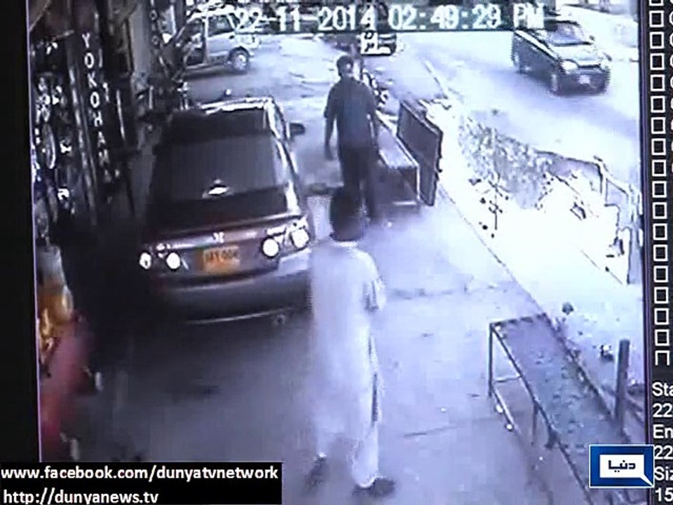 CCTV footage of robbery in Karachi