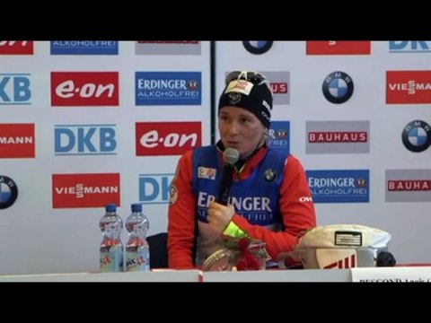 BIATHLON - CM (F) - Anaïs Bescond 3e de la poursuite d'Hochfilzen