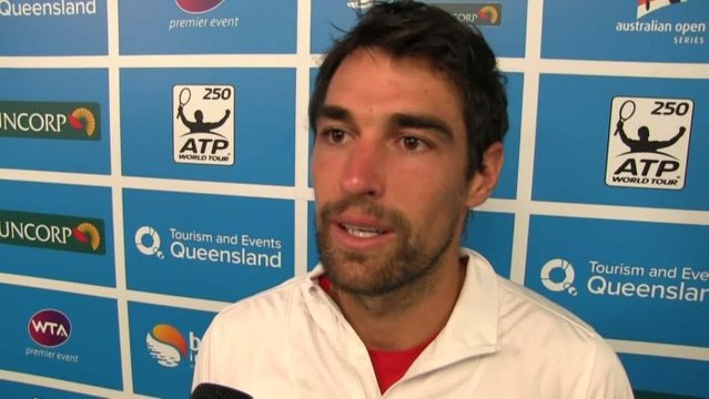 TENNIS - ATP - Brisbane - Chardy : «Content de jouer Federer»