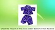 Dark Purple Silver Heart Pj's Teddy Bear Clothes Outfit Fits Most 14
