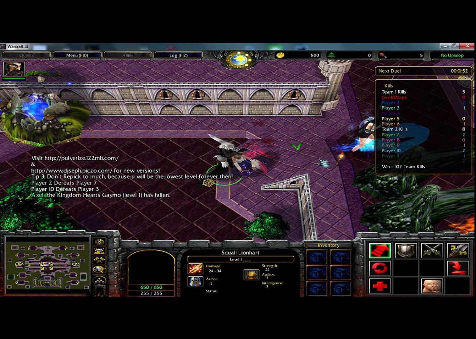 Warcraft 3 карта angel arena