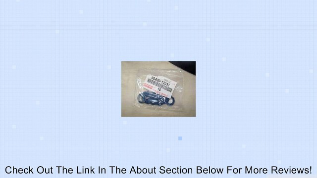Genuine Toyota - Oil Drain Plug Gaskets (QTY10) - 90430-12031 Review