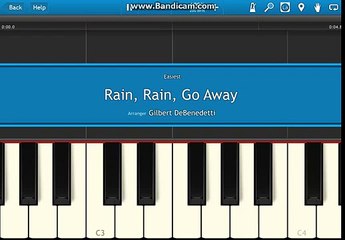 Rain, Rain Go Away - Synthesia Piano Tutorial [COVER]