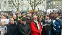 Marche républicaine à Avranches : le concert de Matchet