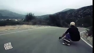 Amazing skating speed